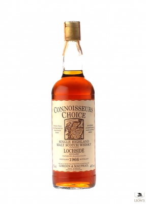 Lochside 1966 Connoisseur's Choice map label