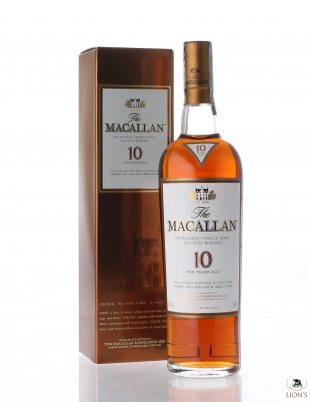 Macallan 10 years old sherry