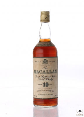 Macallan 10 years old Metal Cap