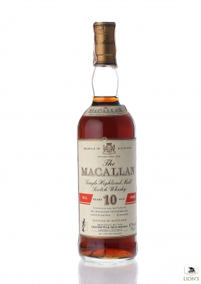 Macallan 10 years old 57% full proof Giovinetti Imp.