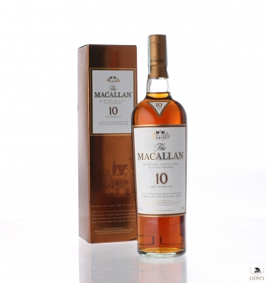 Macallan 10yo sherry new presentation