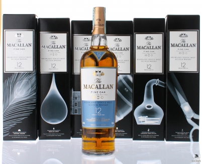 Macallan 12 years old x-ray Edition 6 bottles pack