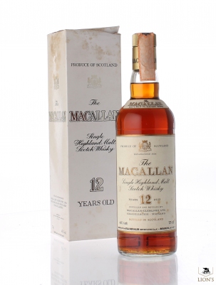 Macallan 12 years old Rinaldi imp plastic cap