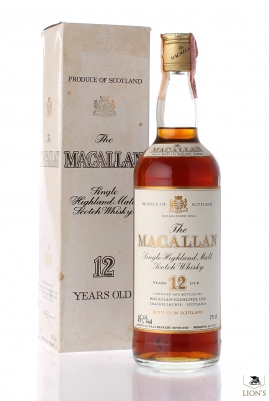 Macallan 12 years old metal cap