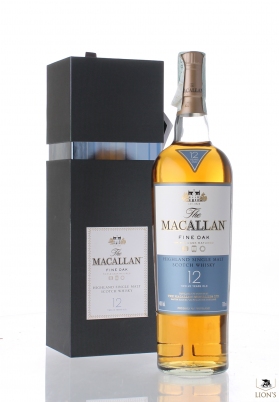 Macallan 12yo fine oak gift pack