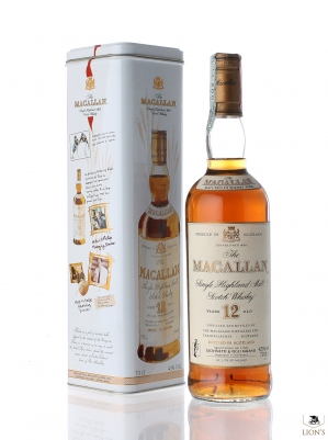 Macallan 12 years old tin box