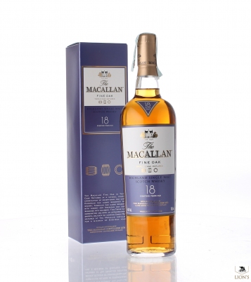 Macallan 18yo fine oak 43% 70 cl