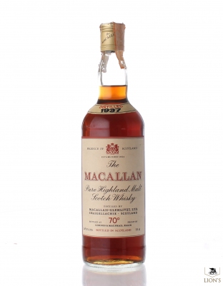 Macallan 1937 70 Proof G&M