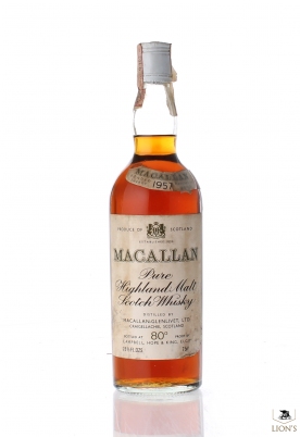 Macallan 1957 80 proof Rinaldi