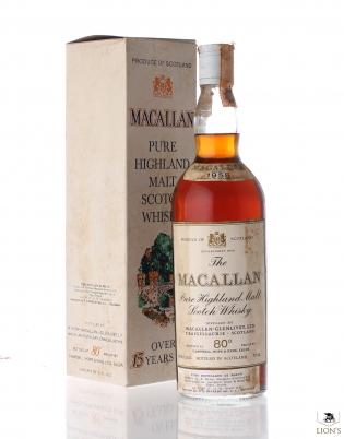 Macallan 1958 80 Proof Rinaldi Imp.