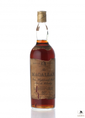 Macallan 1961 damadged label