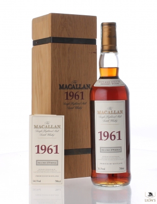 Macallan 1961 Fine and Rare 54.1%