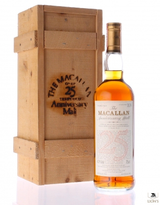 Macallan 1962 25 years old Anniversary