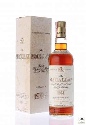 Macallan 1964 Rinaldi plastic cap