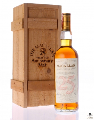 Macallan 1965 25 Years Old Anniversary