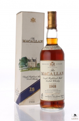 Macallan 1968 18 years old