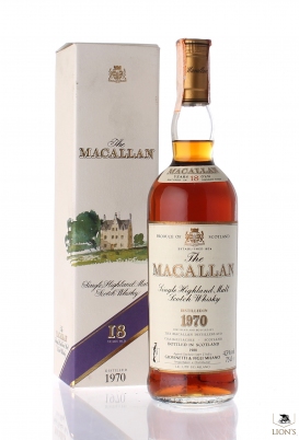 Macallan 1970 18 years old