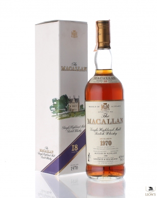 Macallan 1970 18 years old Giovinetti imp.