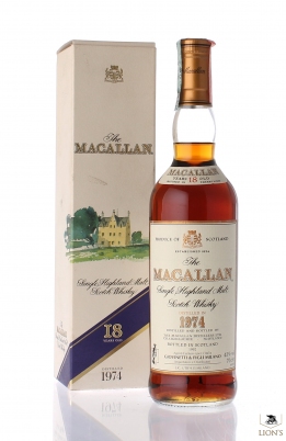 Macallan 1974 18 years old