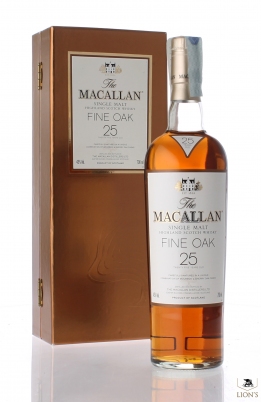 Macallan 25 years old fine oak