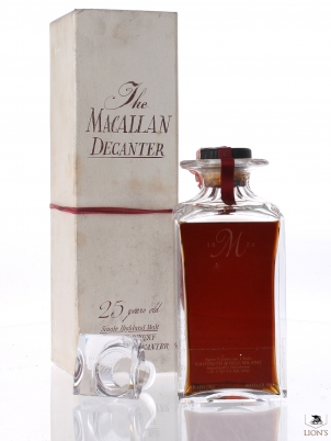 Macallan 1962 25yo B1987 43% 75cl Decanter