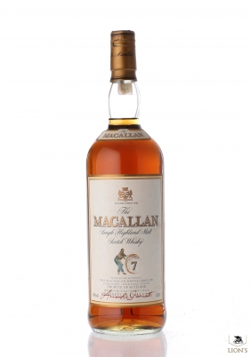 Macallan 7 years old 1litre Giovinetti