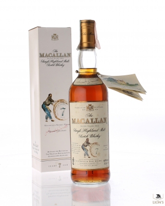 Macallan 7 years old Giovinetti, with booklet