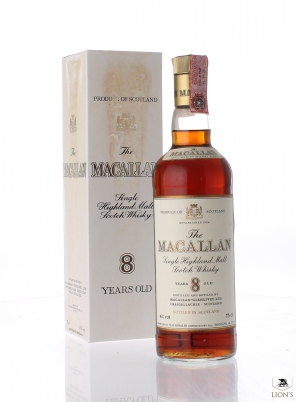 Macallan 8yo Rinaldi imp. plastic cap