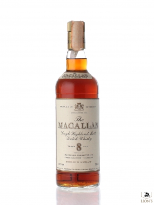 macallan 8 years old plastic cap Rinaldi