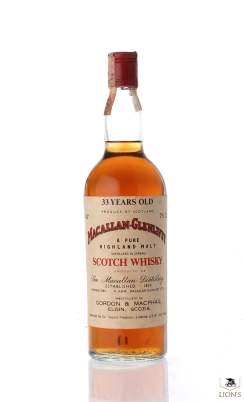 Macallan  33 years old G&M