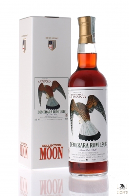 Rum Demerara Enmore guyana 1988  Moon Import