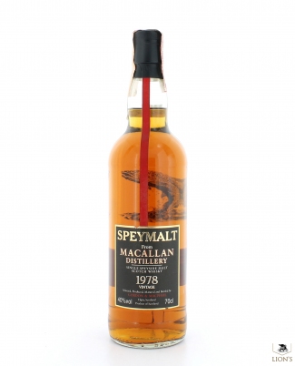 Macallan speymalt 1978 G&M Cask