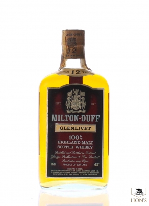 Miltonduff 12 years old 75 cl