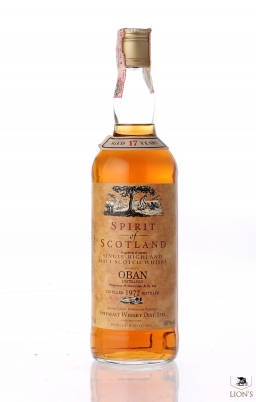 Oban 1972 17 years old Spirit of Scotland