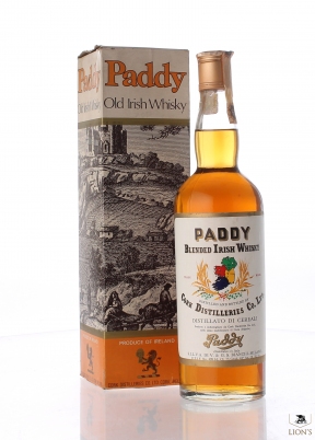 Paddy irish whisky 1960's.