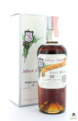 Port Ellen 1982 20yo B2002 50% Silver seal