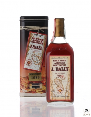 Rhum J. Bally 1989 45% 70cl