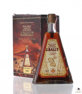 Rhum J.Bally 1989 Pyramide