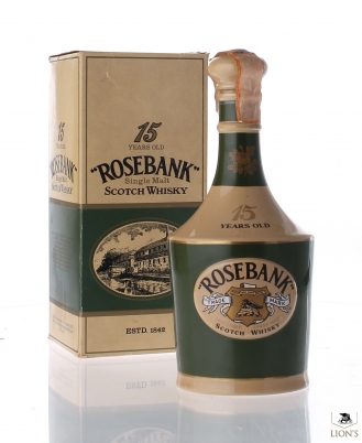 Rosebank 15 years old Ceramic Flagon 50%