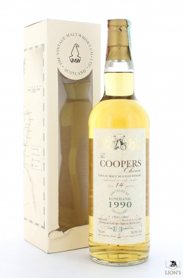 Rosebank 1990 14yo 58.0% Cooper's choice 70cl