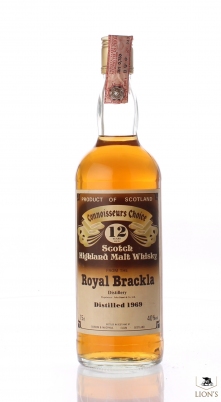 Royal Brackla 1969 CC G&M Brown Lable