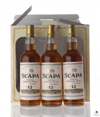 Scapa 12yo OB 3x70cl 