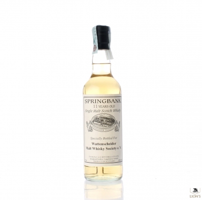 Springbank 11 years old Wattenscheider