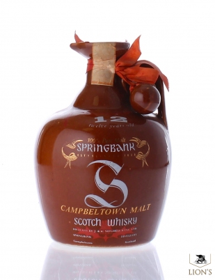 Springbank 12  years old Red Ceramic Flagon