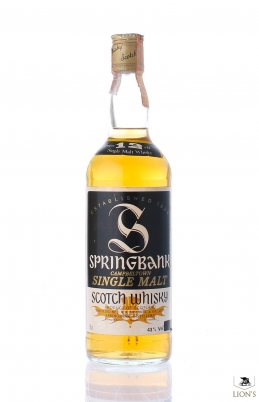 Springbank 12 years 43% 75cl Sutti Imp.