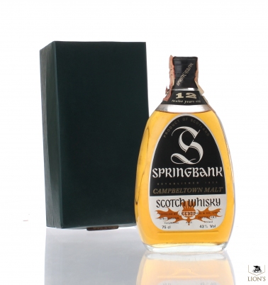 Springbank 12 years old pear shape