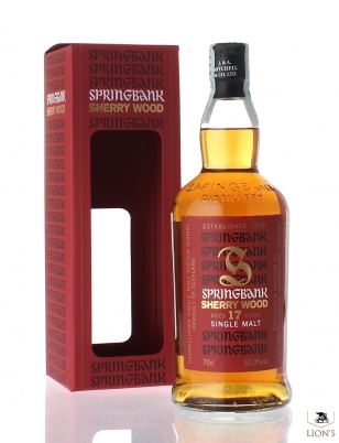 Springbank 17 years old 52.3% sherry wood