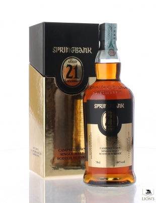 Springbank 21 years old Gold Edition