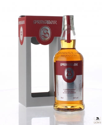 Springbank 25 years old B2016