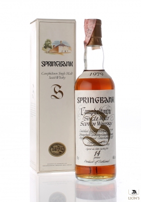 Springbank  1979  14 years old